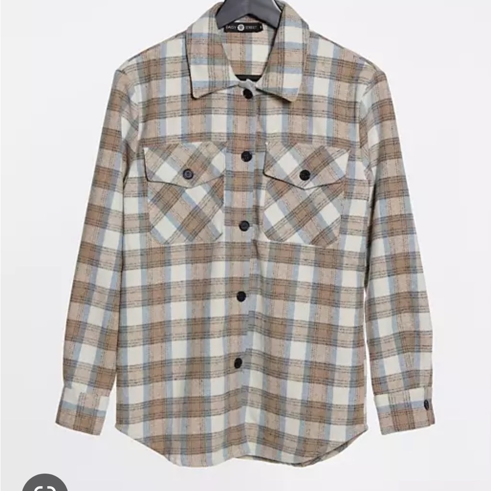 Daisy Street Plaid Shirt